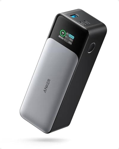 Image of Anker Power Bank, 24,000mAh 3-Port Portable Charger with 140W Output, 737 (PowerCore 24K), Smart Digital Display, Compatible with iPhone 16/15/14/13 Series, Samsung, Dell, AirPods, and More