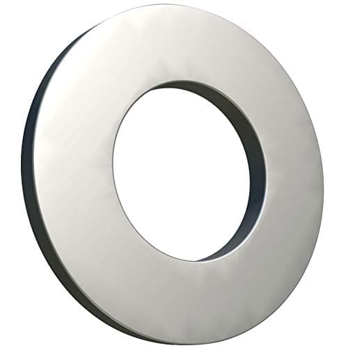 Image of M20 Flat Penny Washer (Pack of 5) Plain Wide Round Metal Alloy Steel Washers for Screws – Zinc Coated Plated Galvanized Heavy Duty According to Standart ISO7089 DIN125 M20 (21mm x 37mm)