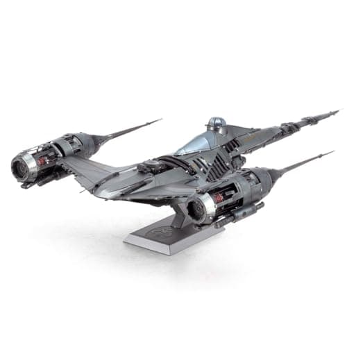 Image of Metal Earth Premium Series Star Wars Mandalorian N-1 Starfighter 3D Metal Model Kit Fascinations