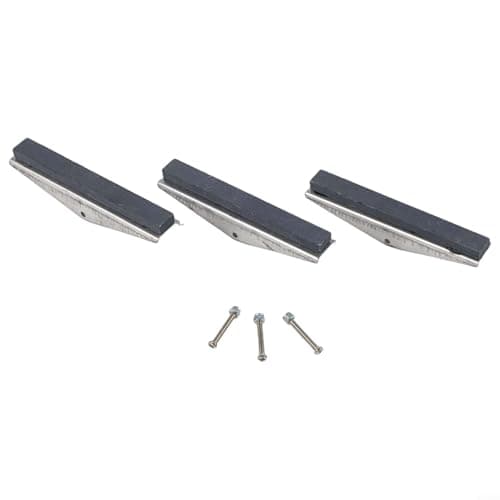 Image of 3 Piece Cylinder Hone Stone Set 3 Arm for Engine Cylinder Honing Tools, Abrasive Grinding Stones for Surface Smoothing, Creation and Bore Repair During Maintenance (4 inch)