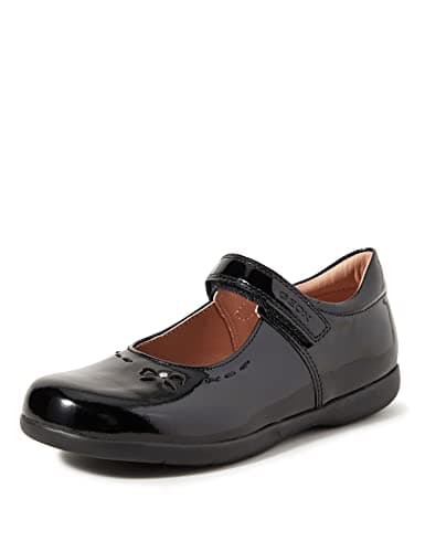 Image of Geox Girls J Naimara Ballerina, Black, 9 UK