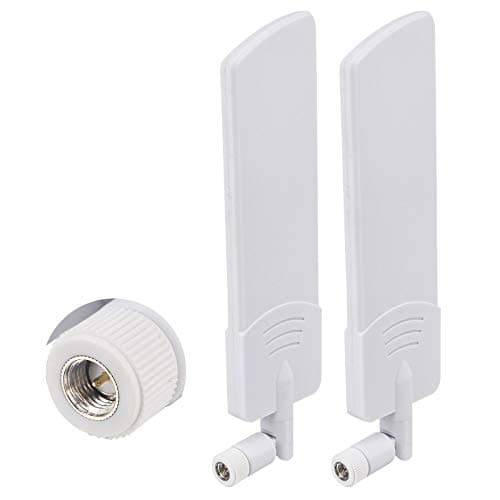 Image of YILIANDUO 4G 5G Antenna 9dBi 600-4900MHz Omni Aerial SMA Male High Gain Foldable 3G 4G GSM LTE Antenna for WiFi Router, Hotspot Gateway, Wireless Network Card, USB Adapter Pack of 2