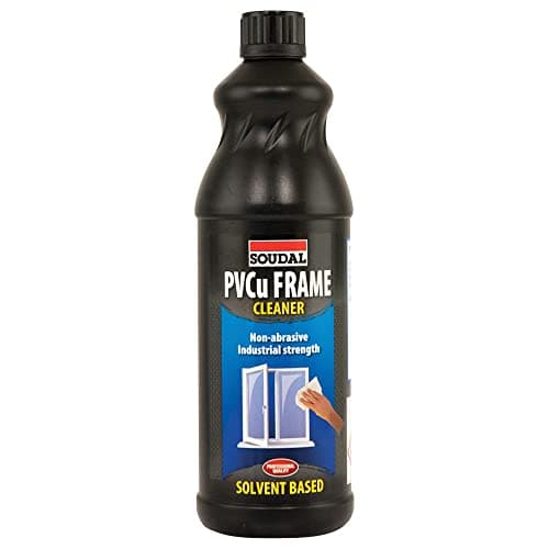 Image of BC Profiles Soudal PVCu Solvent Frame Cleaner for PVCu Materials | Specifically Designed for Removing Most Ingrained Dirt - 1 Litre