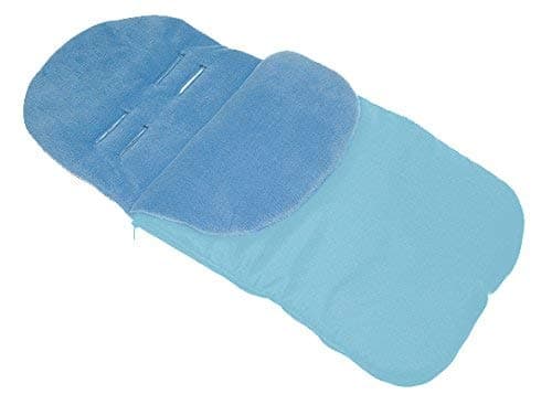 Image of Universal Footmuff Baby Cosy Toes Fit All Pushchair Buggy Car Seat Plain Colour (Light Blue)