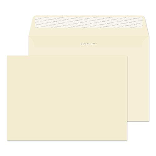 Image of Blake Business C5 162 x 229 mm 120 gsm Peel and Seal Wallet Envelopes (61455) Cream Wove - Pack of 50