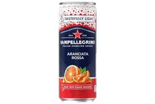 Image of San Pellegrino Sparkling Drink Tastefully Light 6 x330ml By Serendib (Blood Orange | Aranciata Rossa)