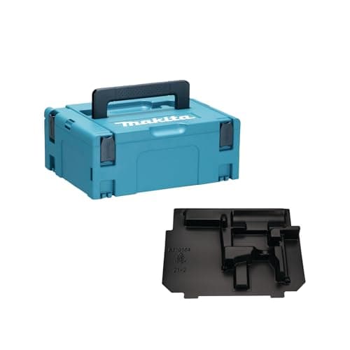 Image of Makita MAKPAC 2 Toolbox System with Insert for 14 V/18 V BHP/DHP/BDF/DDF Drills