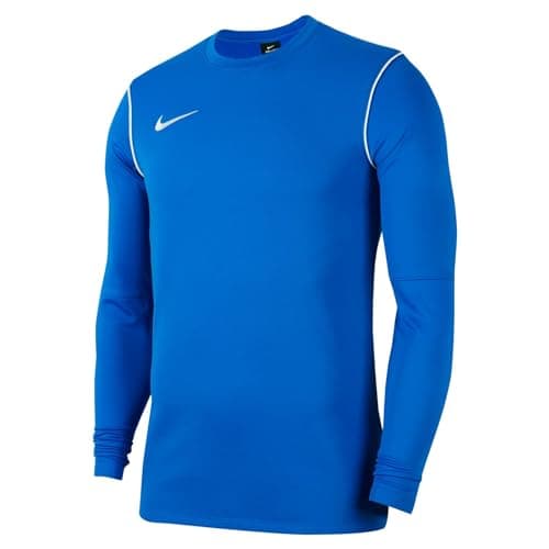 Image of NIKE Boy's Y Nk Dry Park20 Crew Top Sweatshirt, Royal Blue/White/White, XL