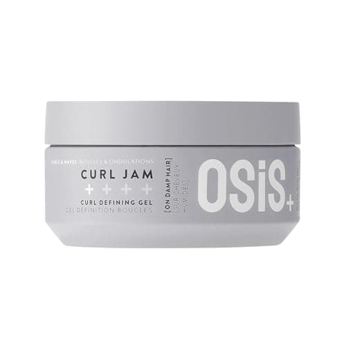 Image of Schwarzkopf Professional OSiS Curl Jam Gel For Natural Curls And Coils Protects Against Humidity Shine And Strong Definition Lightweight Moisturizing Softening Light Hold 300 ml