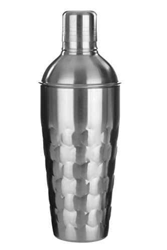 Image of Premier Housewares 507553 Honey Bee Cocktail Shaker, Stainless Steel - Silver , 9 x 9 x 25 cm