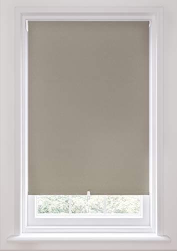 Image of Swish Cordless Blackout Roller Blind, Taupe, W60 Cm x D170 Cm