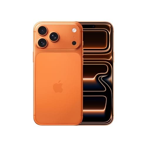Image of Apple iPhone 17 Pro Max 1 TB: 6.9-inch Display with ProMotion, A19 Pro Chip, Best Battery Life in Any iPhone Ever, Pro Fusion Camera System, Center Stage Front Camera; Cosmic Orange