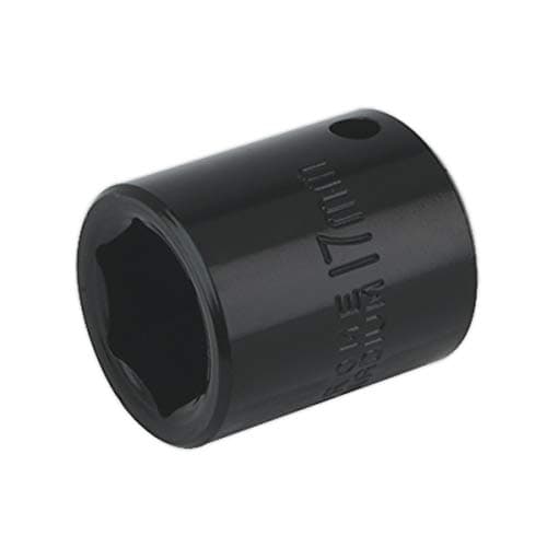 Image of Sealey Is3817 Impact Socket 17Mm 3/8Sq Drive