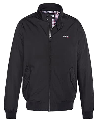 Image of Schott NYC Men's Cabl1220 Jacket Not Applicable, Black (Black Black), X-Large