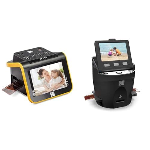 Image of Kodak Digital Film Scanner - Convert Color & B&W Negatives & Slides with 5” LCD Screen