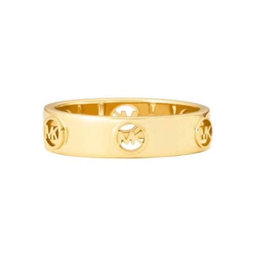 Image of Michael Kors - Premium Ring Gold Tone Sterling Silver for Women MKC1550AA710;7