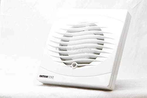 Image of Manrose Extractor Fan White 100MM 4" Timer Model Bathrooms & Toilets
