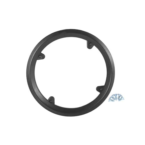 Image of A ABSOPRO 42 Teeth 9.7-10.7cm Bicycle Crankset Chain Wheel Cover Black Hollow Item Replacement