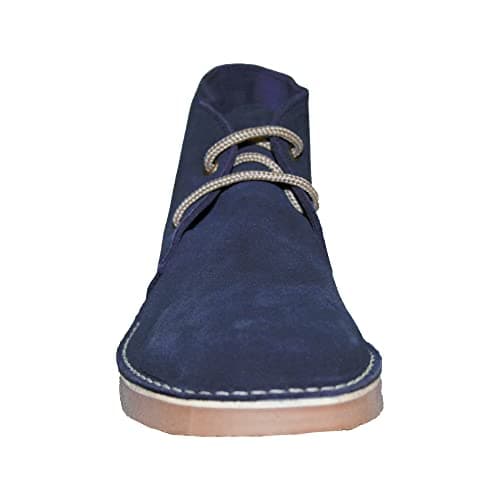 Image of Roamers Real Suede Navy Desert Boots 7