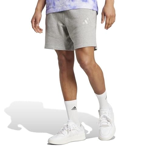 Image of adidas Men's All SZN French Terry Shorts, Medium Grey Heather, XL