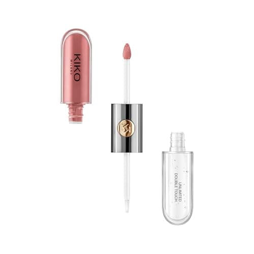 Image of Kiko Milano Lipstick - Unified Double Touch - 131 Spiced Tea - Long Lasting Glossy / Matte Liquid Lipstick