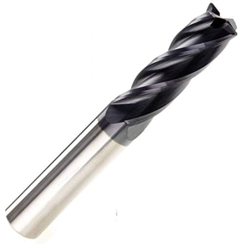 Image of 2mm Solid Carbide 4 Flute End Mill TiAlN Coated/Endmill
