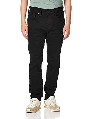 Image of True Religion Men's Rocco Flap Sn 32 Inseam, 2sb Body Rinse Black, 32