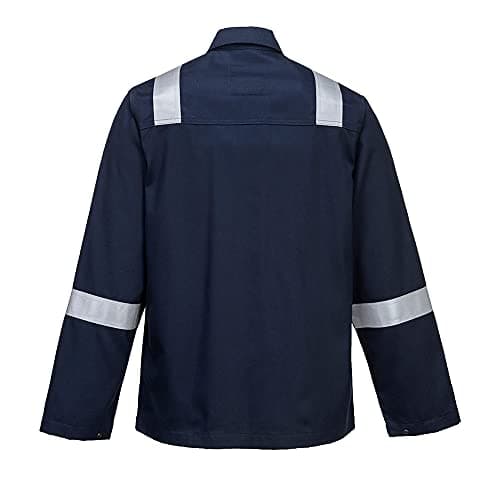 Image of Portwest Bizweld Iona Jacket, Size: XL, Colour: Navy, BZ13NARXL