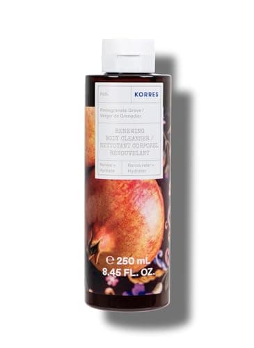 Image of KORRES POMEGRANATE Revitalising Shower Gel with Active Aloe Vera, Dermatologically Tested, Vegan, 250 ml