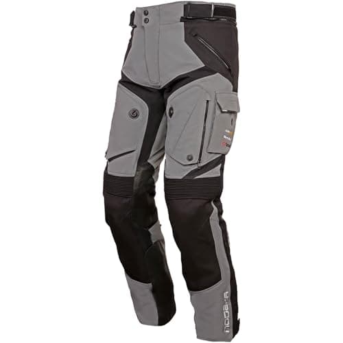 Image of Modeka Panamericana 2 Motorcycle Textile Pants, gray/black, Long M