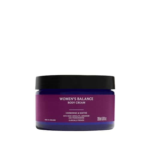 Image of Neal's Yard Remedies | Women's Balance Body Cream | Vegan | Skin Care Gifts for Women | Deeply Nourishing Cream with a Balancing Blend of Essential Oils | 200ml