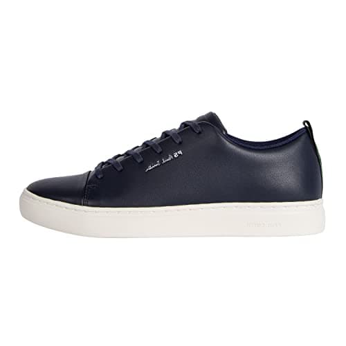 Image of Paul Smith Leather Lee Trainers Colour : Navy, Size : 10UK/44EU