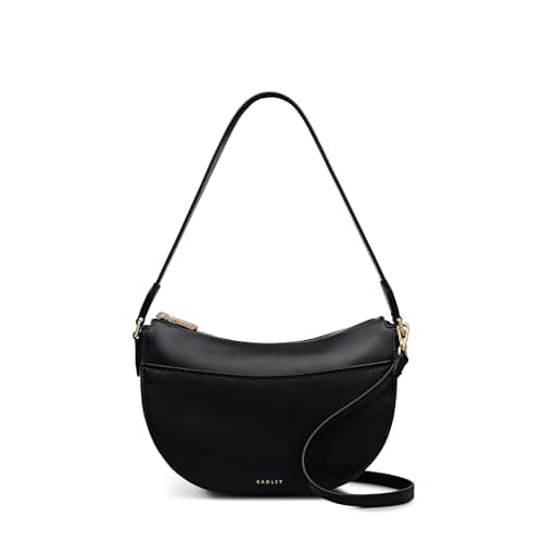 Image of RADLEY London Portland Way Women's Leather Small Ziptop Shoulder, Black