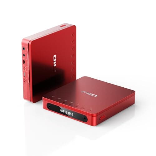 Image of FiiO DM13 Portable CD Player with Bluetooth (Red)