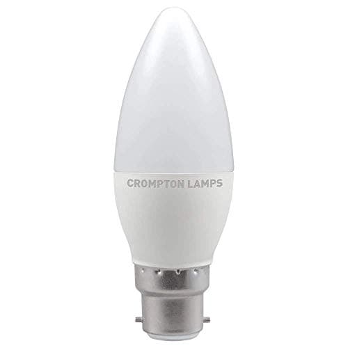 Image of Crompton LED Candle Thermal Plastic 5.5W B22d Daylight Opal