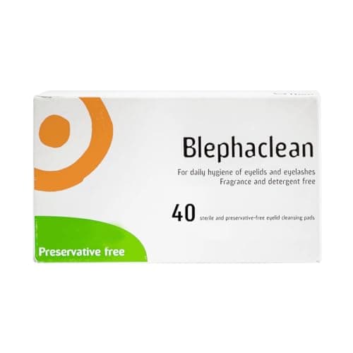 Image of 40 Blephaclean Sterile Eyelid Wipes For Blepharitis Freepost by Blephaclean