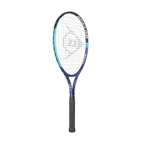 Image of DUNLOP Tennis Racket FX Junior 26 Pre-Strung – Kids Power Racquet – Grip G0, blue