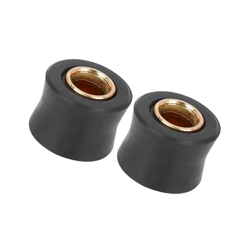 Image of INFINAUTO 2pcs Motorcycle 10mm Rear Shock Absorber Cushion Rubber Ring Bush Stylish Design
