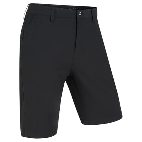 Image of Stuburt Golf Mens Sparrow Water Repellent Shorts - Black - 36" Waist