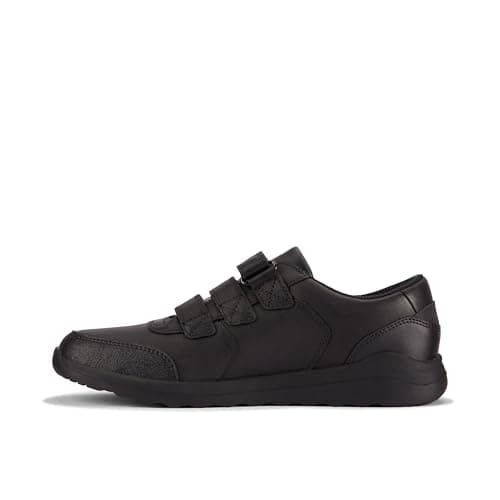 Image of Clarks Daze Step 2 Y Childrens Black Leather, 5.5