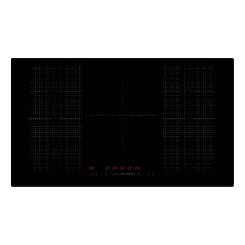Image of Cookology Essentials AEIHFX90T 90cm Flex Induction Hob - Electric Hob with 5 Zones incl 4 Flexible Zones - Touch Slider Controls - 14 Power Levels - Boost & Keep Warm - Timer - Child Lock - Black