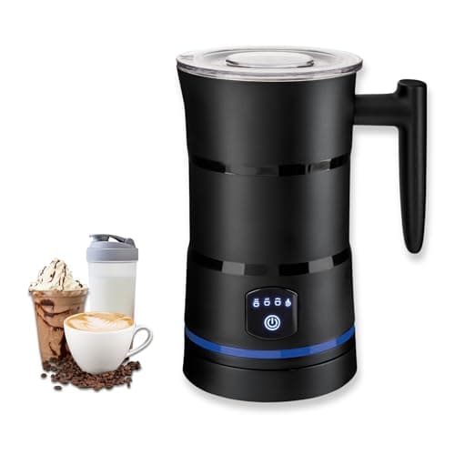 Image of Straame Electric Milk Frother – Professional Automatic Foam Maker for Lattes, Cappuccinos & Hot Chocolates, Stainless Steel, Whisk & Froth in Seconds, Versatile Modes – Ideal for Home & Office Use