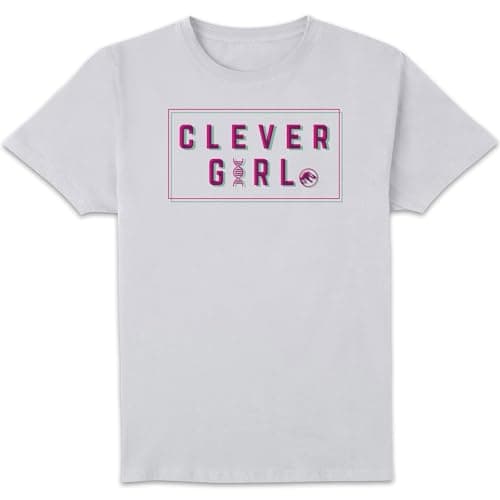 Image of Jurassic Park Clever Girl Men's T-Shirt - White XXL