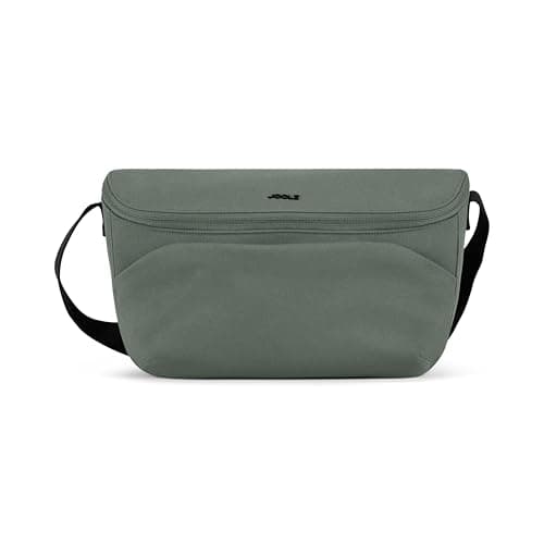 Image of Joolz Organiser Bag – Compact Baby Stroller Organiser for Joolz Geo, AER, Day & Hub – Zipped Compartments – Buggy Storage for Baby Essentials – Travel Accessory for Parents - Forest Green