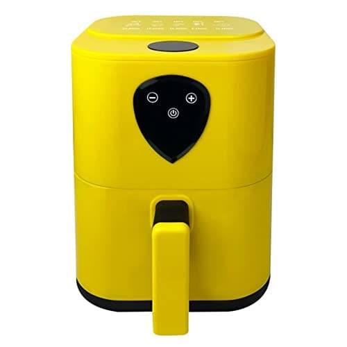 Image of Air Fryer Light Fat Air Fryer Household Oil-free Air Fryer 5L Non-visual Fryer Smart Touch Screen Oven [Energy Class A+++] (Color : Yellow, Size : 5L) Double the comfort