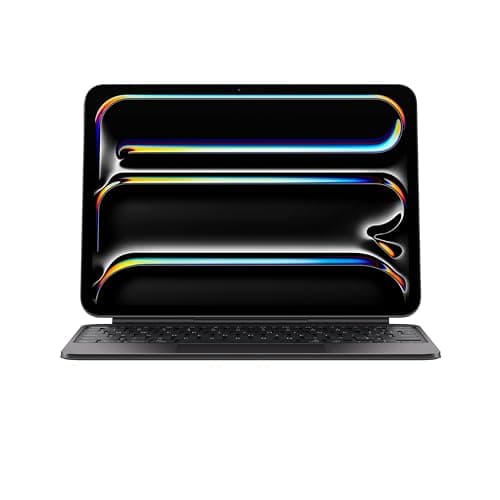 Image of Apple iPad Magic Keyboard Case for iPad Pro 11-inch (M4), Great Typing Experience, Built-in Trackpad, Function Row, British English - Black ​​​​​​​