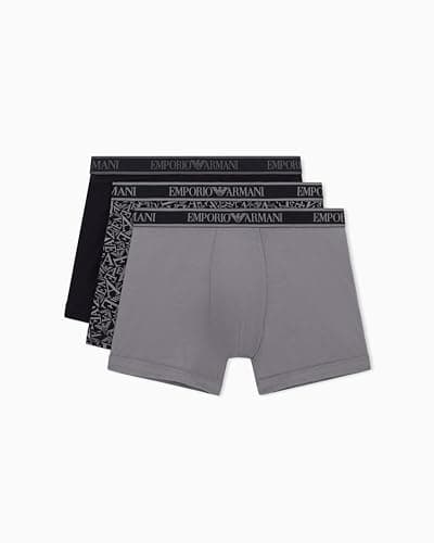 Image of Emporio Armani Man's CORE Logoband 3-Pack Boxer Black XL