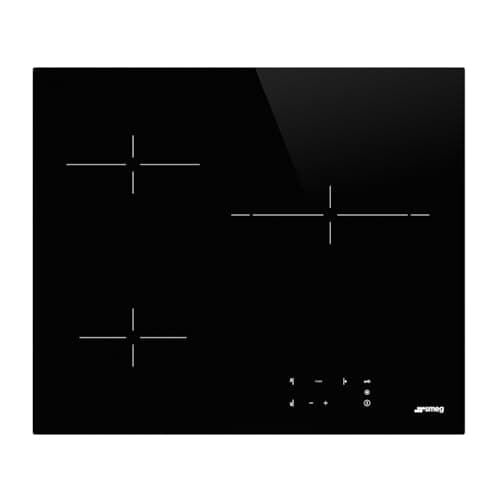 Image of Electric ceramic hob with 3 heating zones from Smeg Universal - SE263TD1