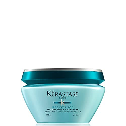 Image of Kérastase Resistance, Strengthening Mask, For Extremely Dry & Damaged Hair, With Vita-Ciment, Masque Force Architecte, 200ml