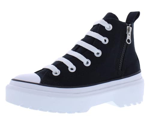 Image of CONVERSE Chuck Taylor All Star Lugged Lift Platform Canvas Sneaker, 11 UK Black/Black/White